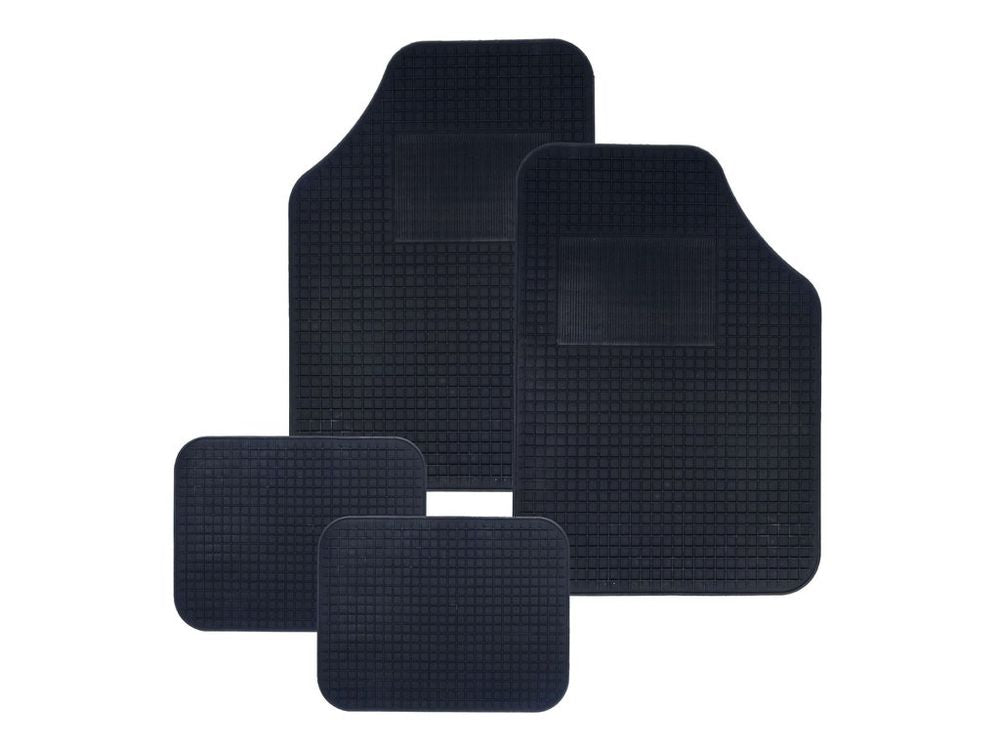 JEU DE 4 TAPIS CAOUTCHOUC CARPOINT TRAILMAT