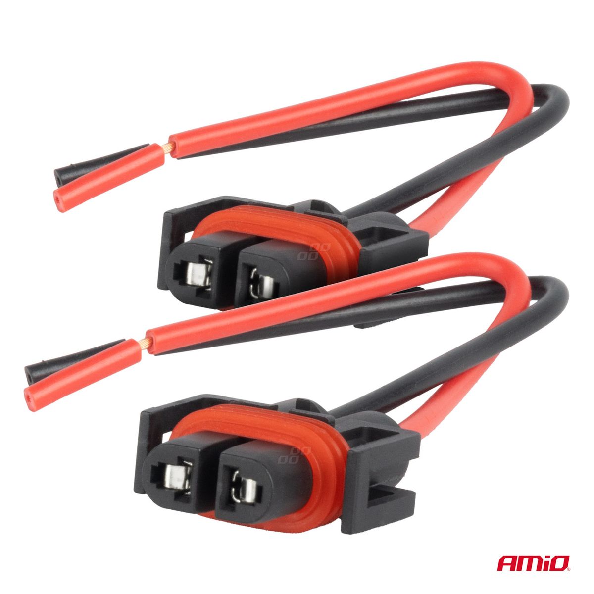 CONNECTEURS CERAMIQUE X 2 H8/H9/H11 12/24V AMIO