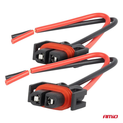 CONNECTEURS CERAMIQUE X 2 H8/H9/H11 12/24V AMIO