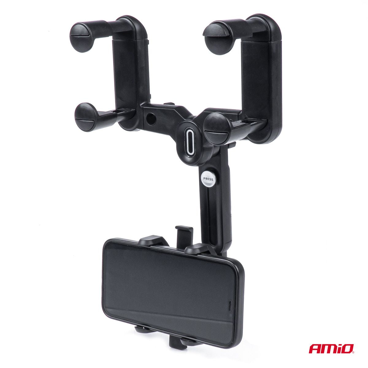 SUPPORT TÉLÉPHONE SUR RÉTROVISEUR AMIO