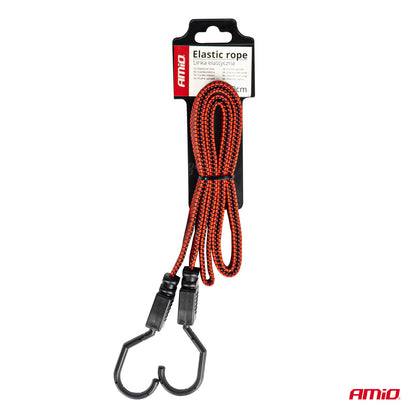 CORDE ELASTIQUE 150CM AVEC CROCHETS