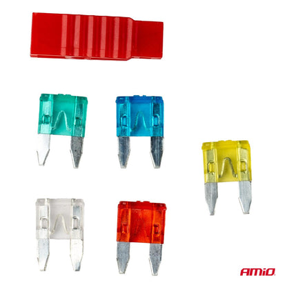 FUSIBLES MINI 5PCS AVEC PINCE AMIO