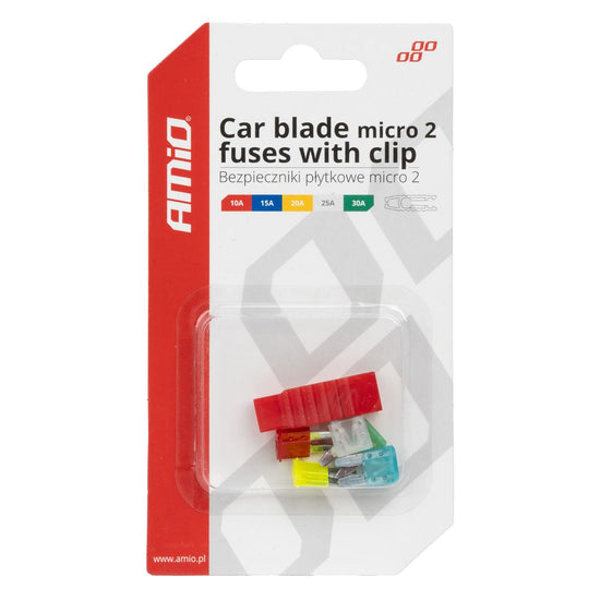 FUSIBLES MICRO 2 5PCS AVEC PINCE AMIO