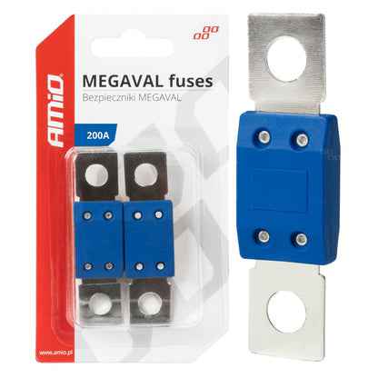FUSIBLES MEGAVAL X2 200A AMIO