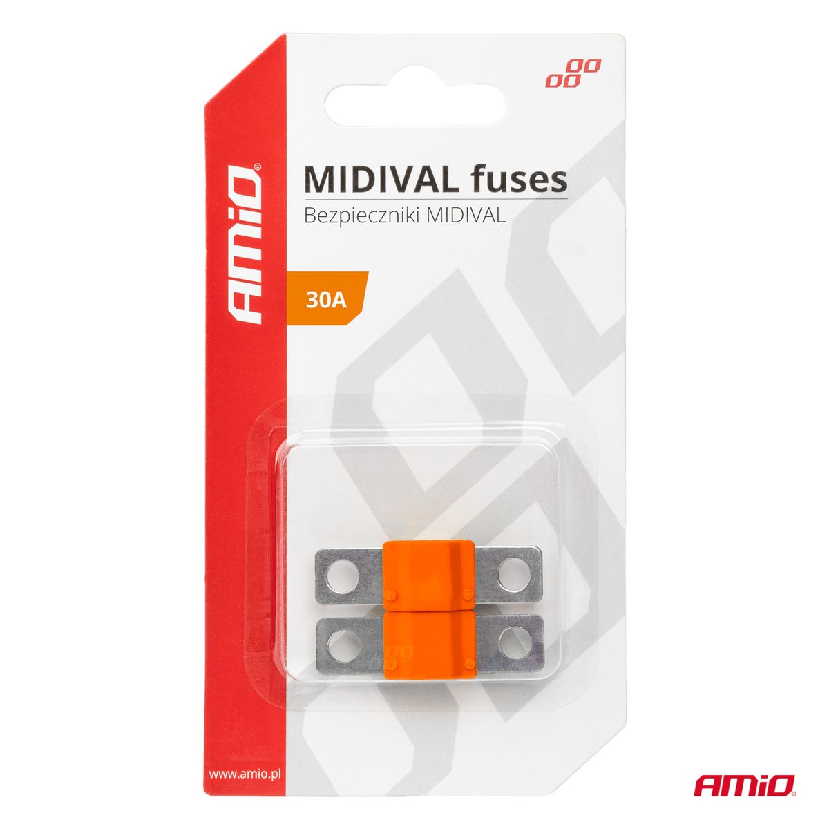 FUSIBLES MIDIVAL X2 30A AMIO