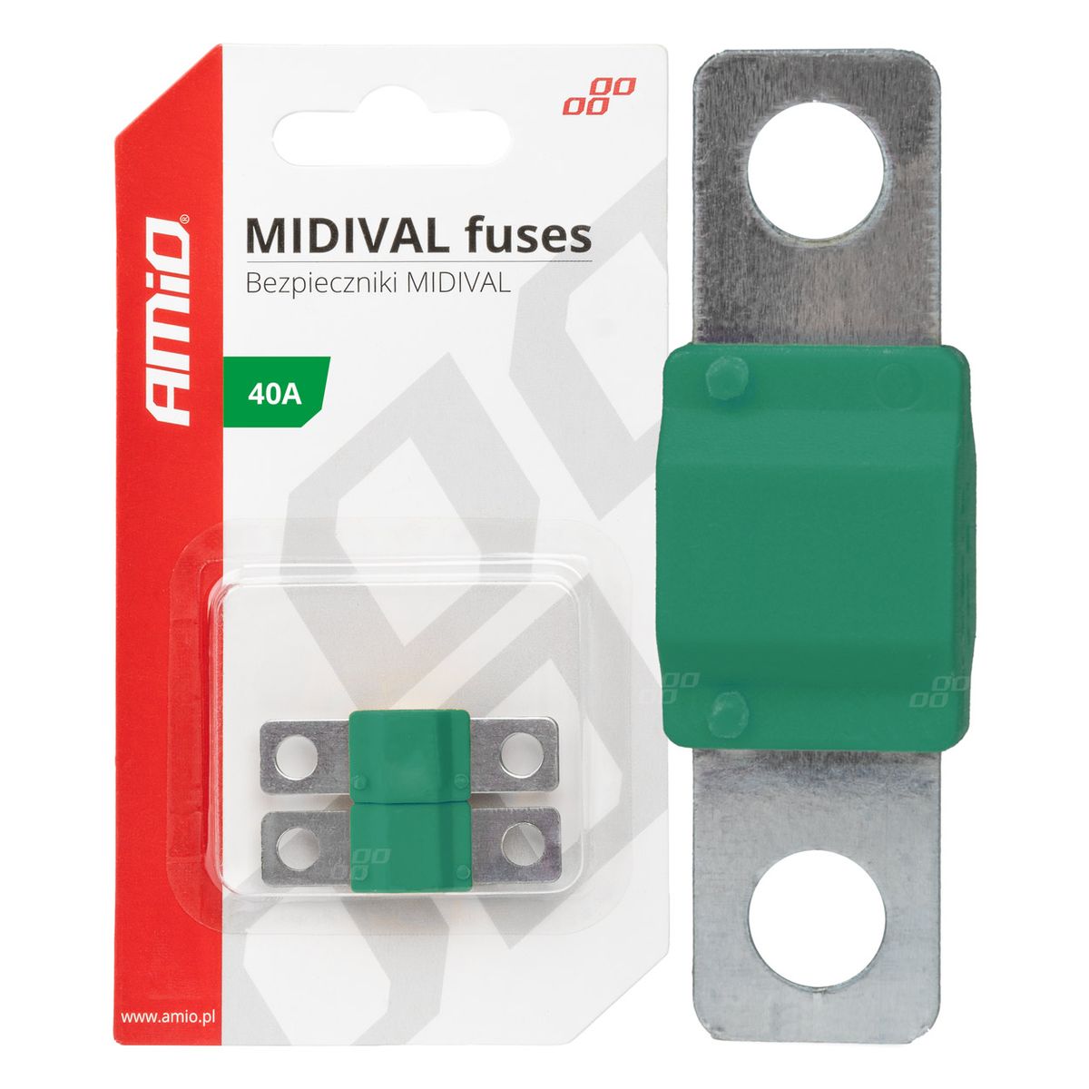 FUSIBLES MIDIVAL X2 40A AMIO