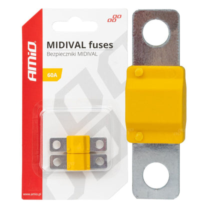 FUSIBLES MIDIVAL X2 60A AMIO