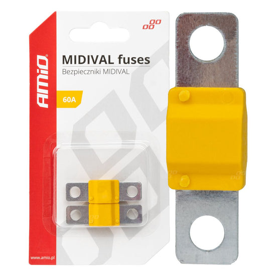 FUSIBLES MIDIVAL X2 60A AMIO