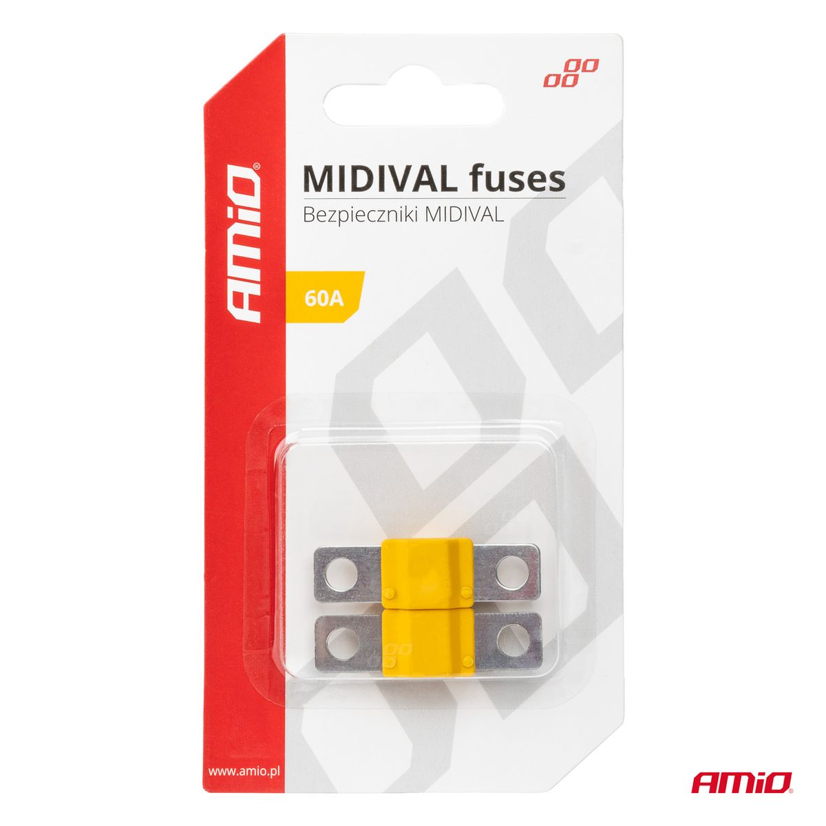 FUSIBLES MIDIVAL X2 60A AMIO