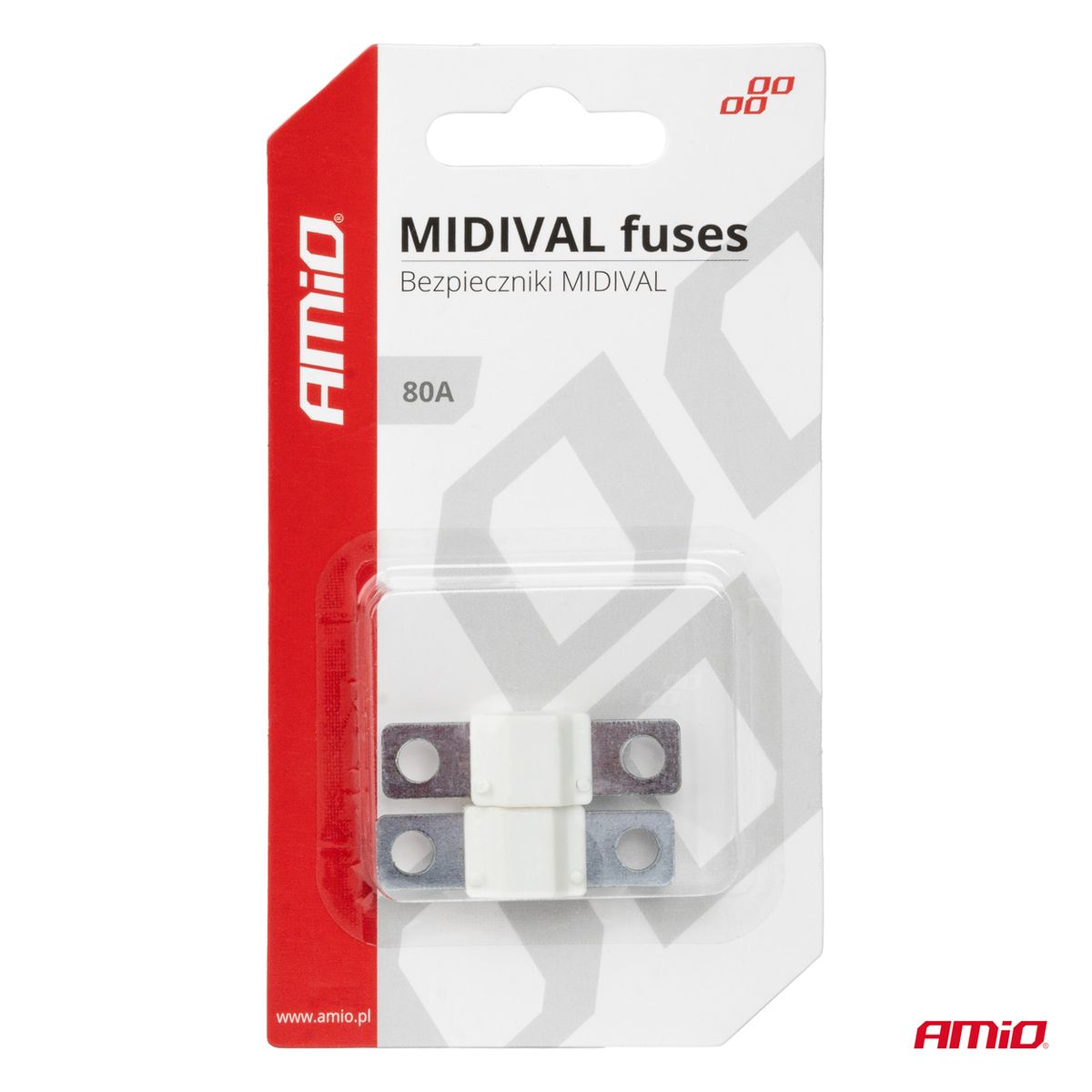 FUSIBLES MIDIVAL X2 80A AMIO