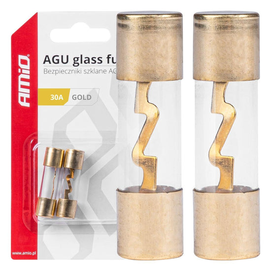 FUSIBLES AGU VERRE 30A X 2 AMIO