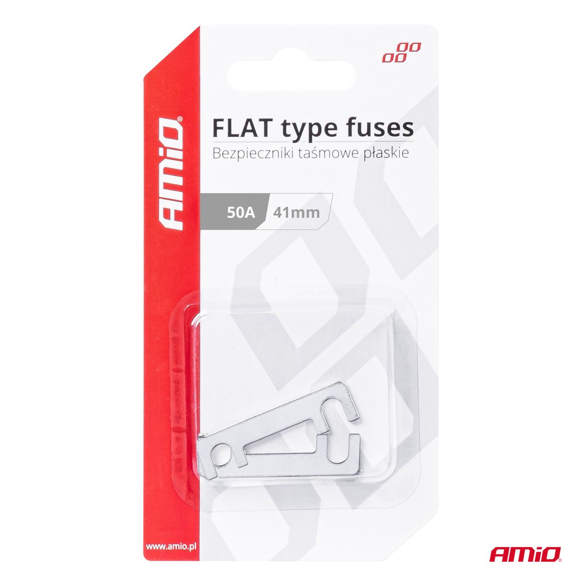 FUSIBLES A RUBAN 50A 2PCS AMIO