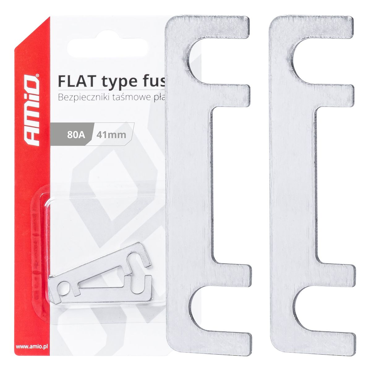 FUSIBLES A RUBAN 80A 2PCS AMIO