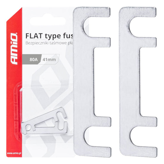 FUSIBLES A RUBAN 80A 2PCS AMIO