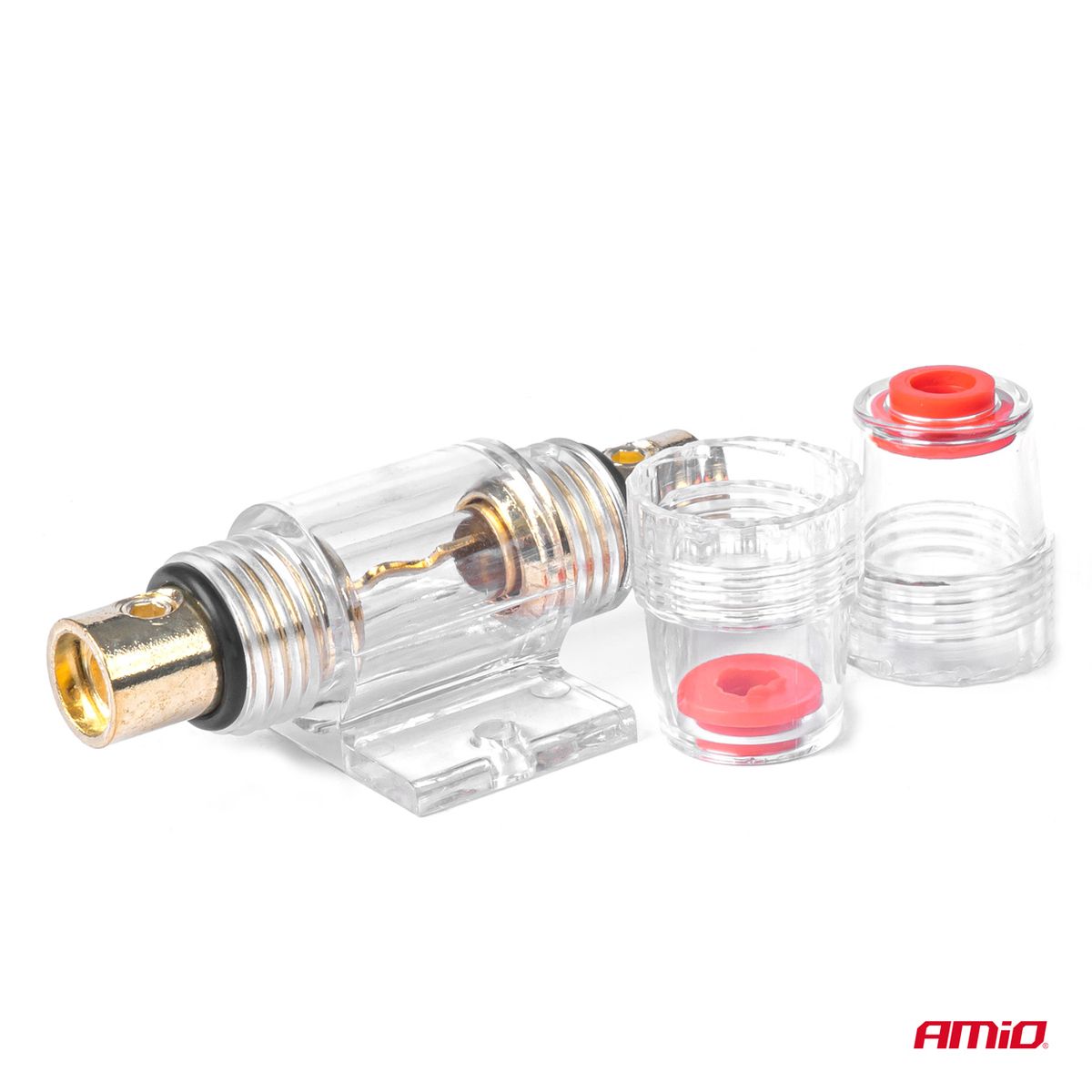 PORTE-FUSIBLE AGU EN VERRE MAX 500A AMIO