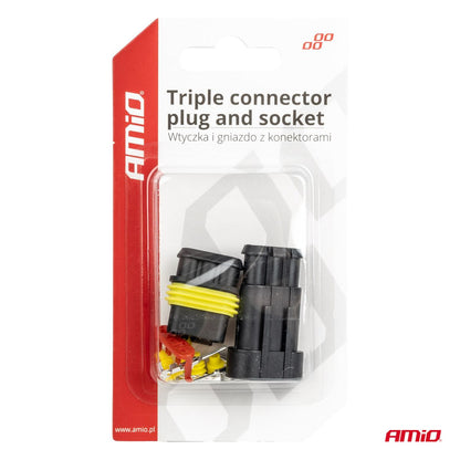 CONNECTEUR TRIPLE AMIO