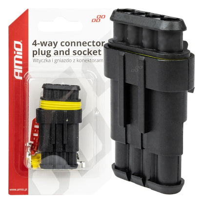 CONNECTEUR QUADRUPLE AMIO
