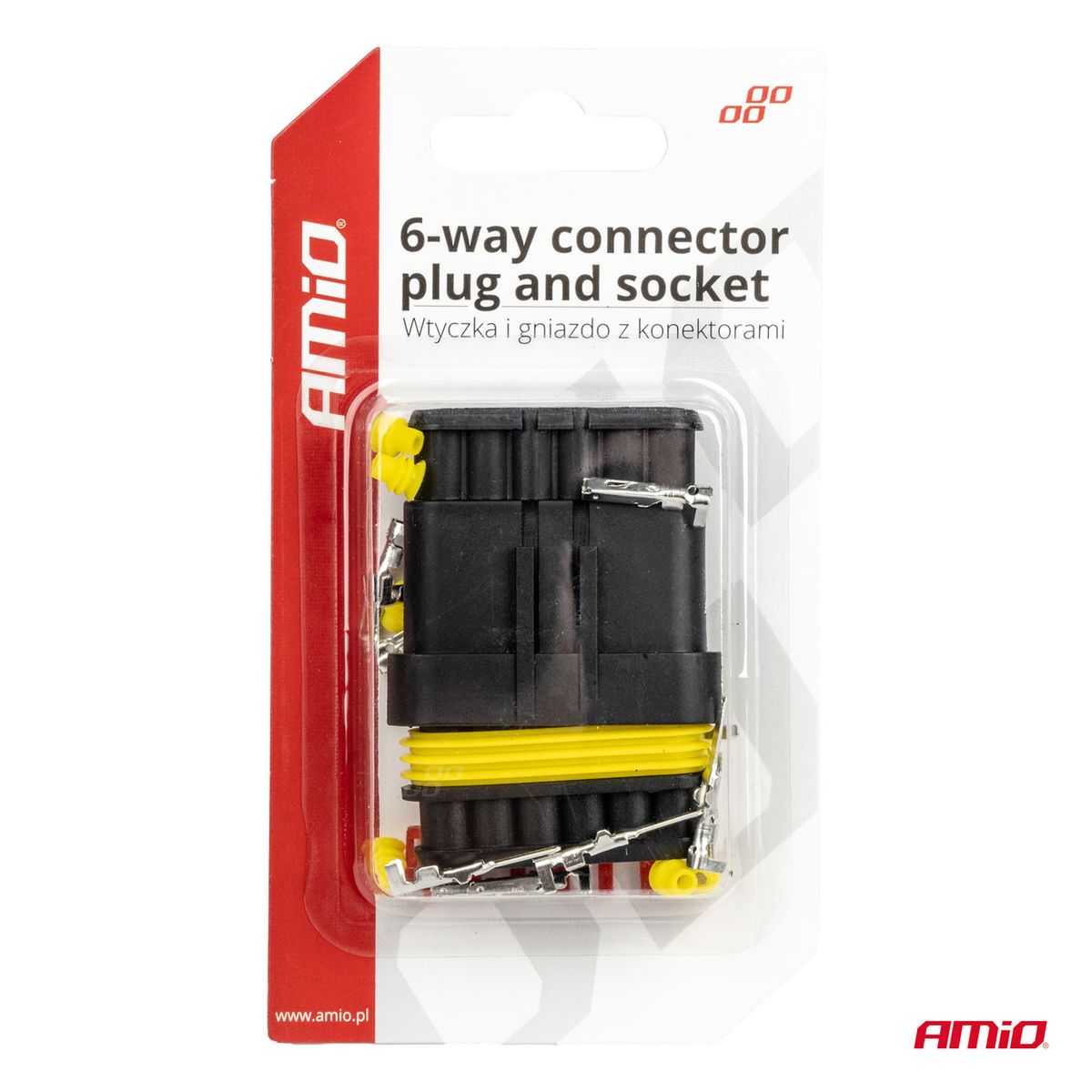 CONNECTEUR CINQ VOIES AMIO