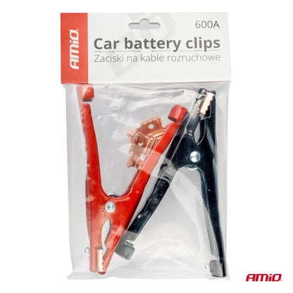 PINCES DE BATTERIE X 2 CROCODILE 600A  AMIO