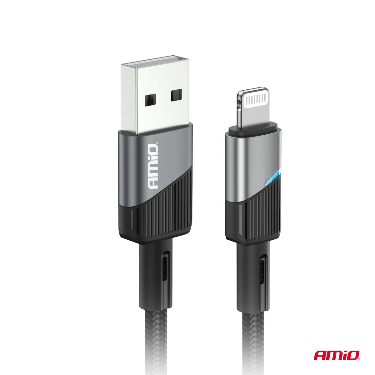 CABLE USB VERS LIGHTNING 3A 100CM AMIO