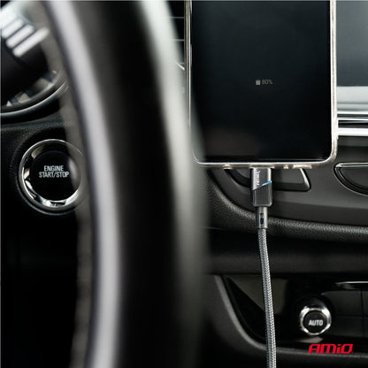 CABLE USB-C VERS USB-C 60W 100CM AMIO