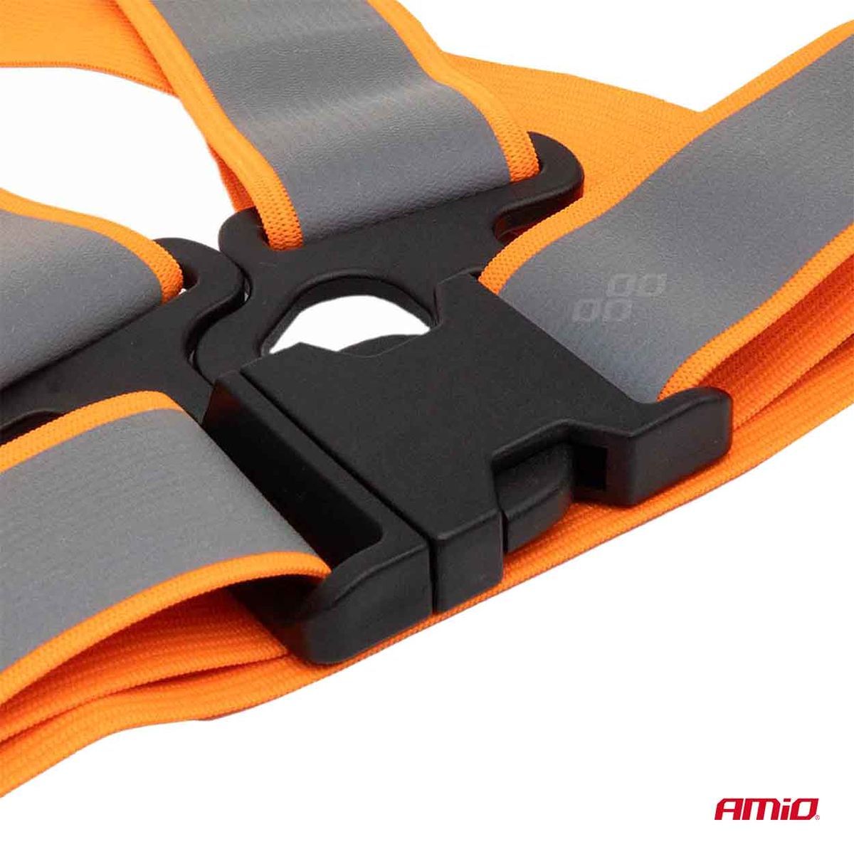 BRETELLE DE SECURITE REFLECHISSANTE ORANGE AMIO