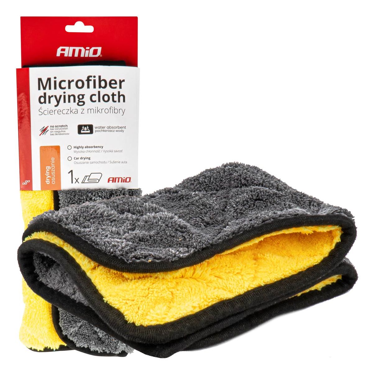 CHIFFON MICROFIBRE DE SECHAGE 30X40CM AMIO