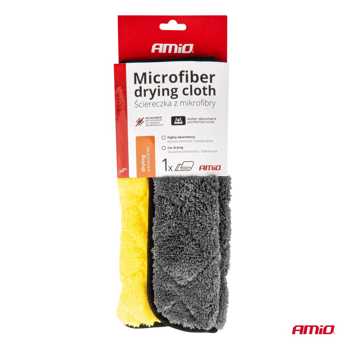 CHIFFON MICROFIBRE DE SECHAGE 30X40CM AMIO