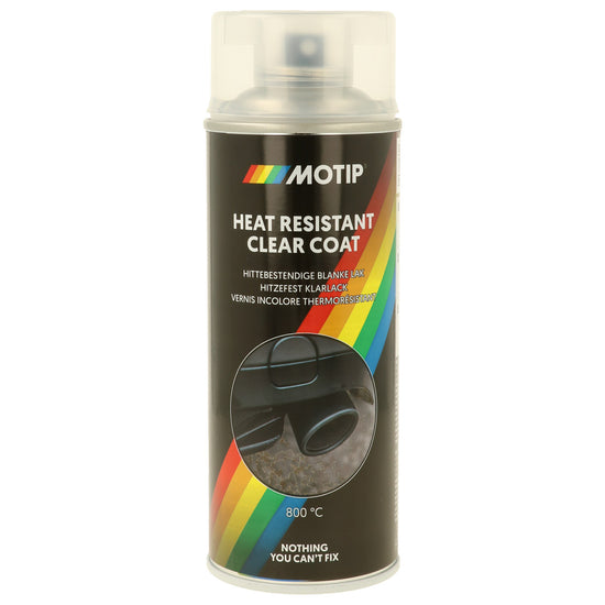 VERNIS TRANSPARENT HAUTE TEMPERATURE 800°C AEROSOL 400ML MOTIP