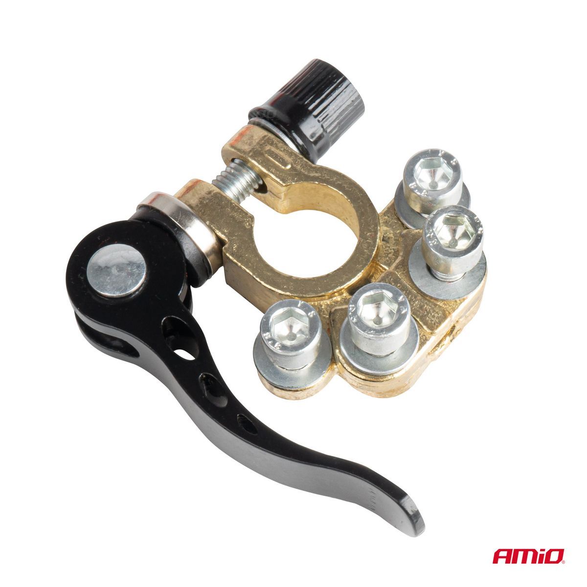 COSSES DE BATTERIE 12V A CLIP X 2 AVEC VIS BTR AMIO