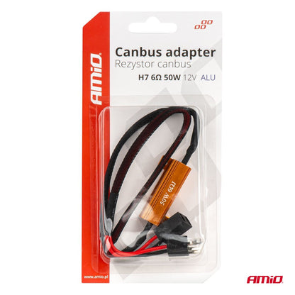 RESISTANCE RELAIS LED CANBUS 6OHMS 50W H7 AMIO
