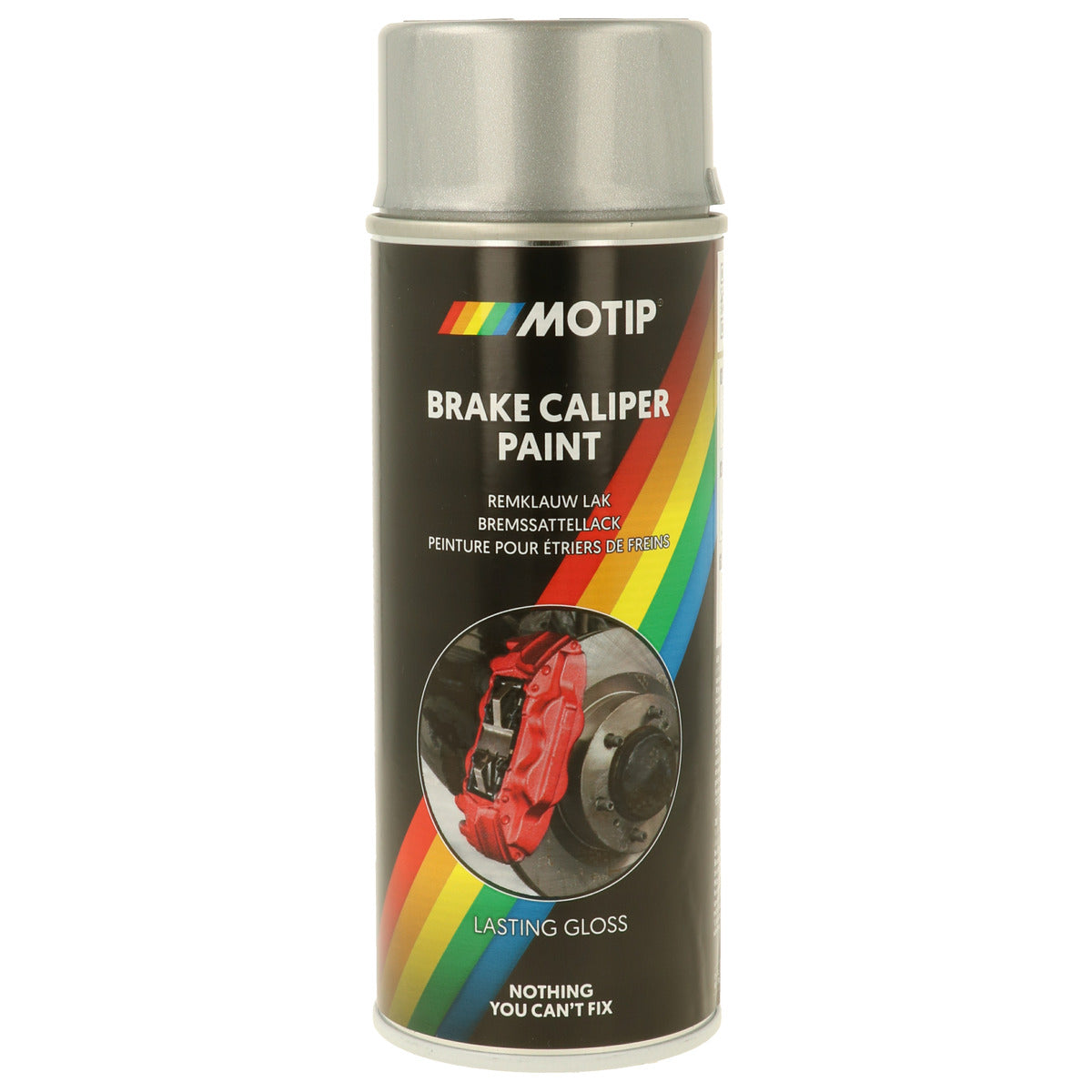 PEINTURE ETRIER DE FREIN ARGENT BRILLANT AEROSOL 400ML MOTIP