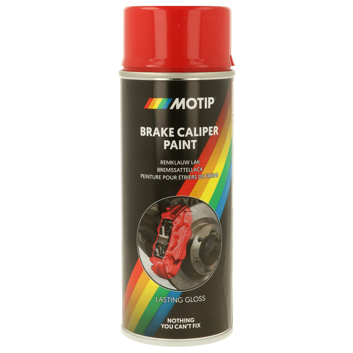 PEINTURE ETRIER DE FREIN ROUGE BRILLANT AEROSOL 400ML MOTIP