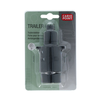 FICHE POUR REMORQUE 7 BROCHES PLASTIQUE