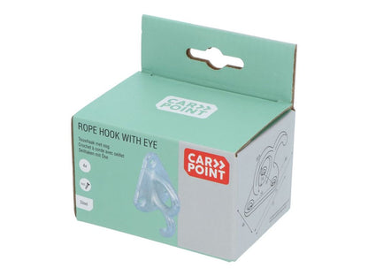 CROCHETS DE FIXATION METAL AVEC ŒILLET X 4 POUR REMORQUE CARPOINT
