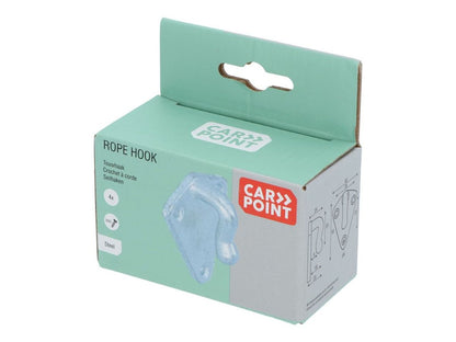 CROCHETS DE FIXATION METAL X 4 POUR REMORQUE CARPOINT