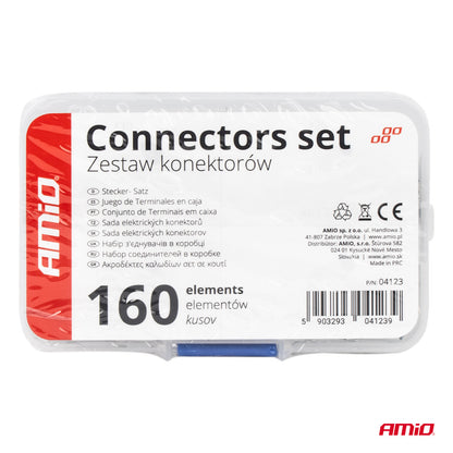 COFFRET 160 PIECES MANCHONS DE JONCTION AMIO