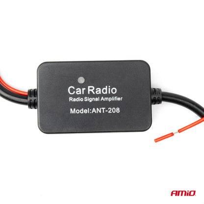 AMPLIFICATEUR D'ANTENNE DE VOITURE ANTI-INTERFÉRENCE 12V AMIO