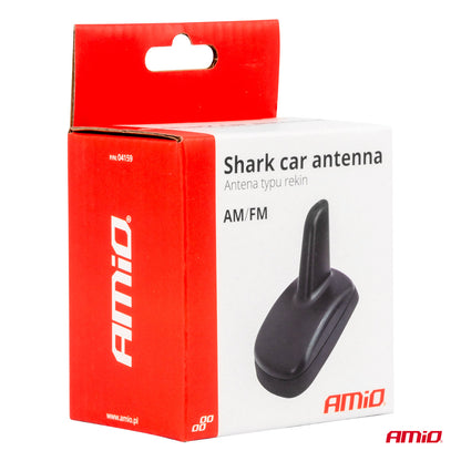 ANTENNE DE VOITURE REQUIN PRISE DIN TYPE ORIGINE, CABLEE AMIO