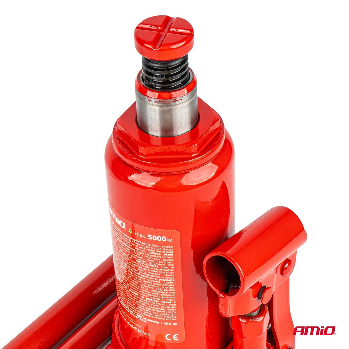 CRIC BOUTEILLE HYDRAULIQUE 5T AVEC COFFRET AMIO