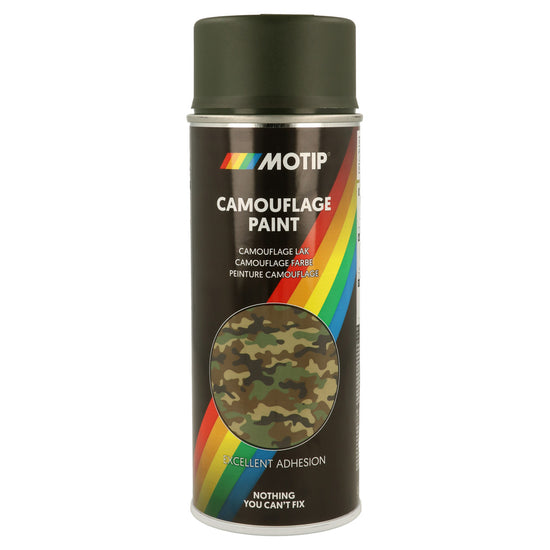 PEINTURE DE CAMOUFLAGE RAL6031 AEROSOL 400ML MOTIP
