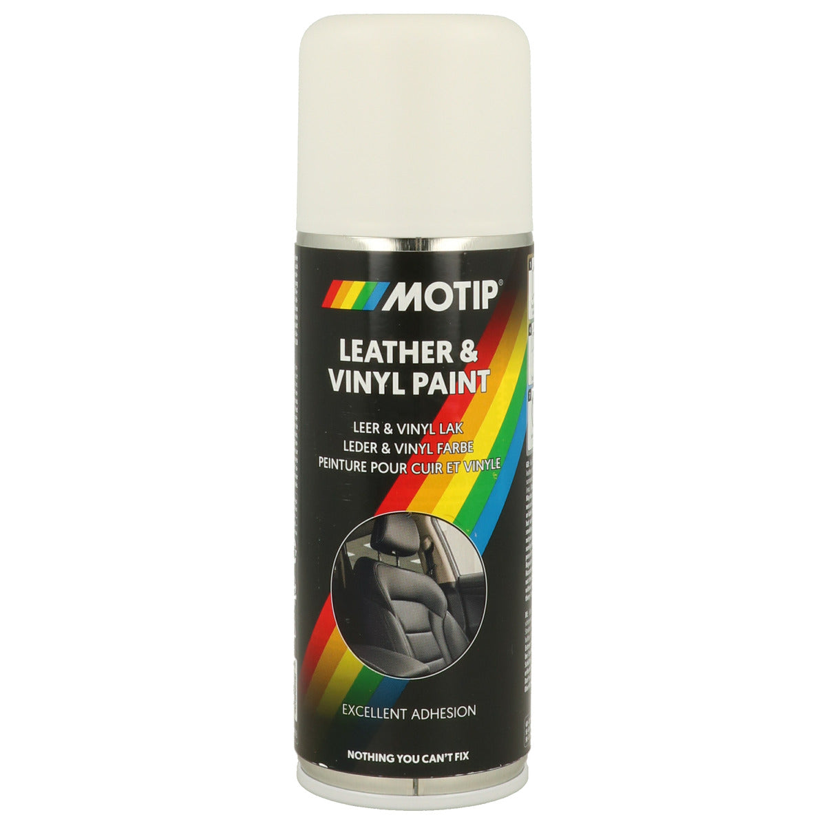 PEINTURE CUIR ET VINYL RAL 9016 200ML MOTIP