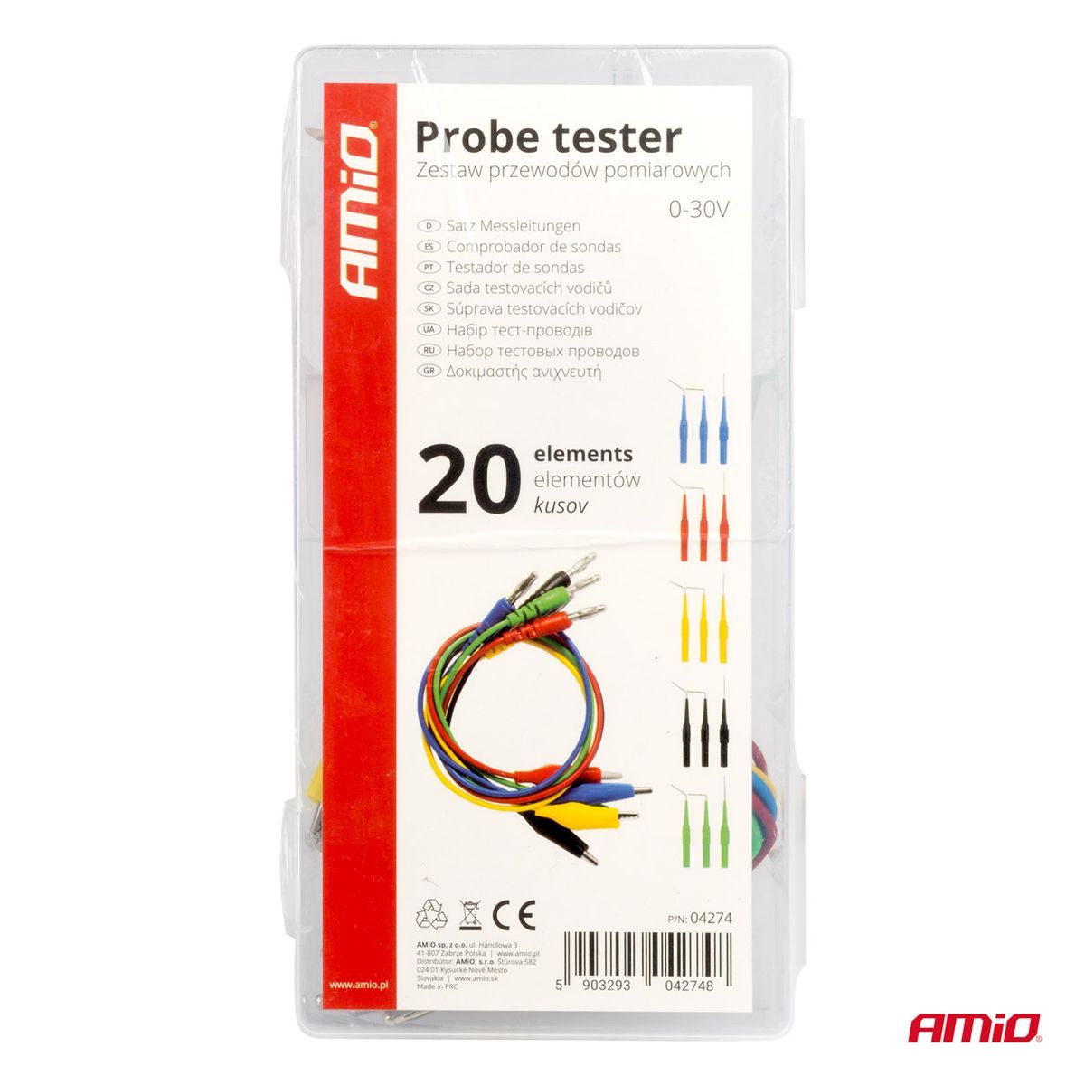 COFFRET DE 20 TESTEURS AMIO