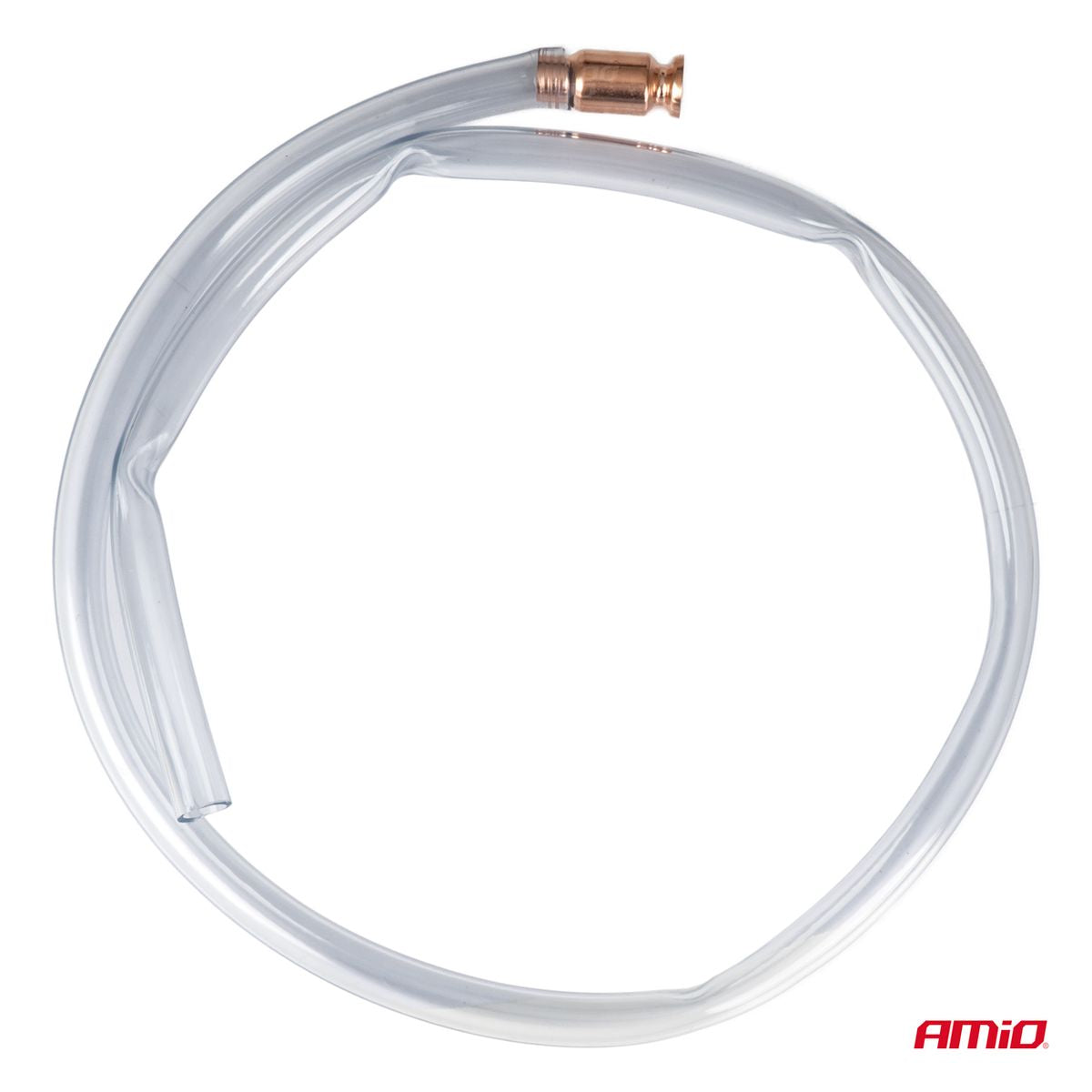 TUYAU SIPHON POMPE TRANSFERT 1,7M DIAM 19MM AVEC BUSE EN CUIVRE AMIO