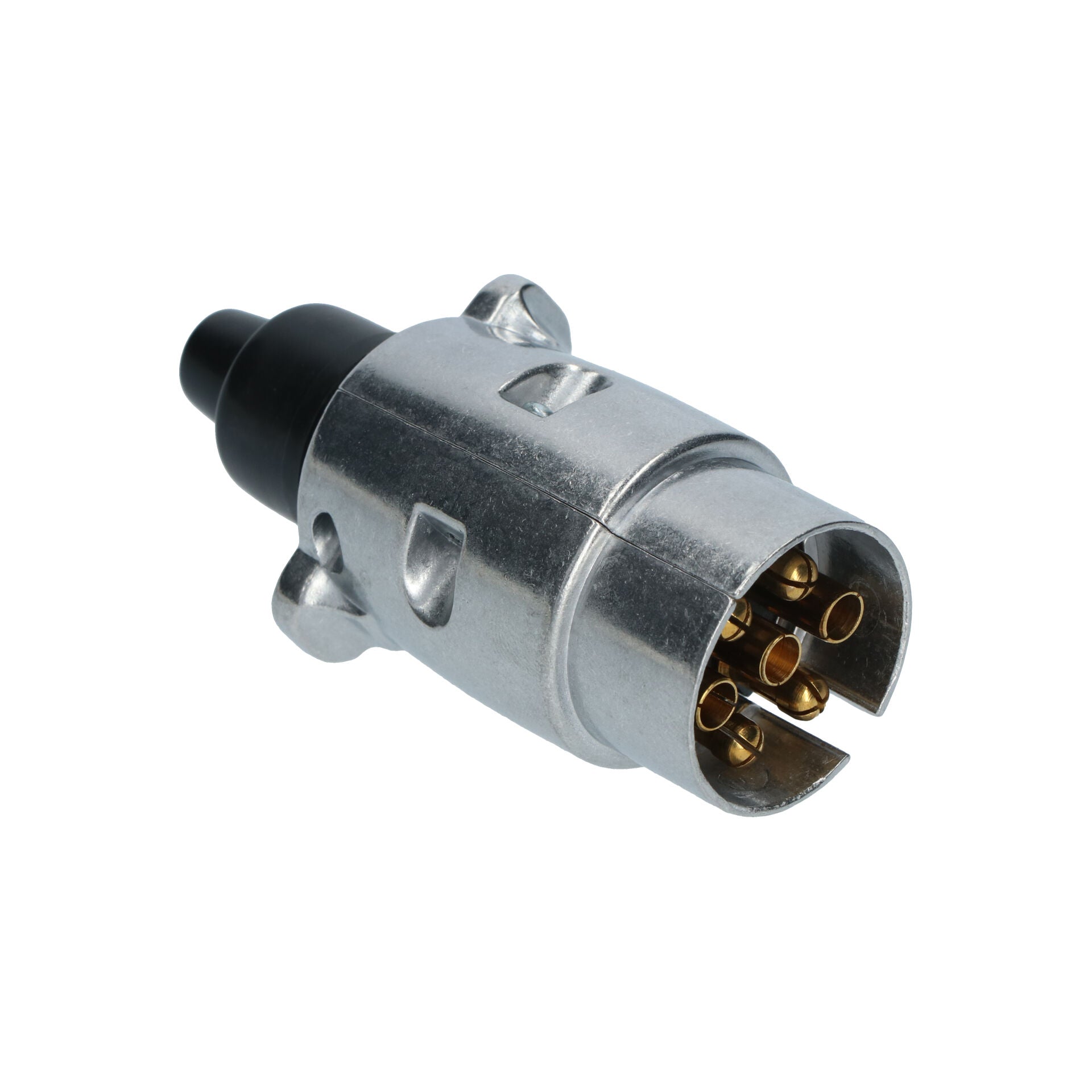 FICHE POUR REMORQUE 7 BROCHES 12V METAL