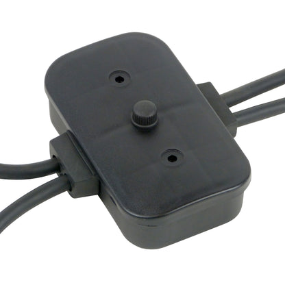 BOITE DE BRANCHEMENT PVC NOIRE ETANCHE POUR CABLES 12V 10PCS