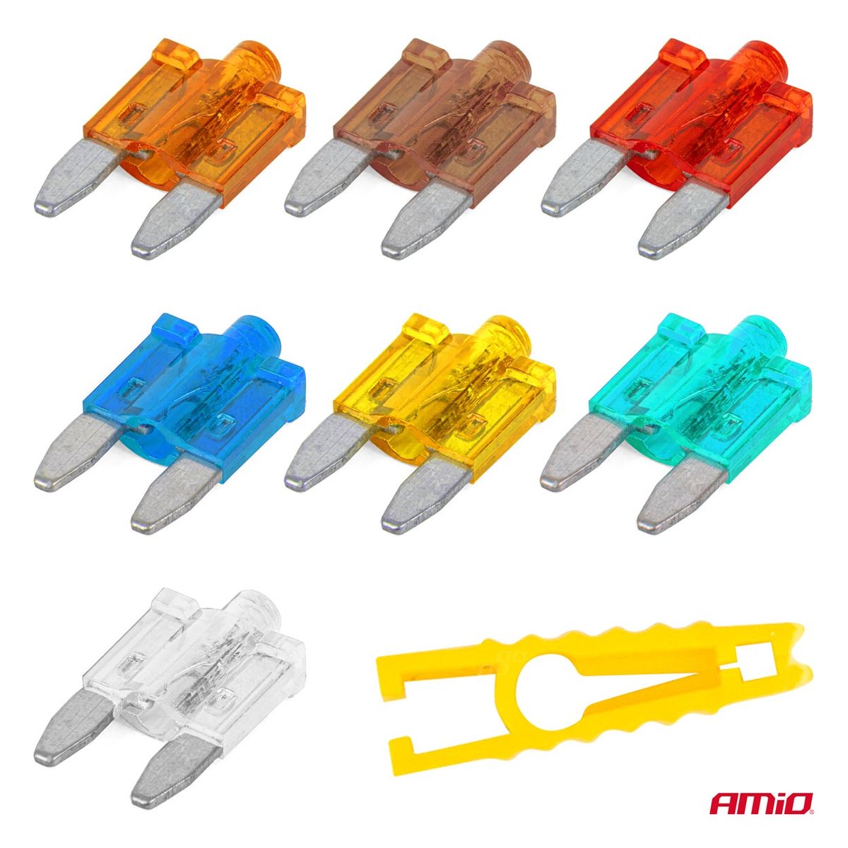 FUSIBLES MINI LED 10PCS AMIO
