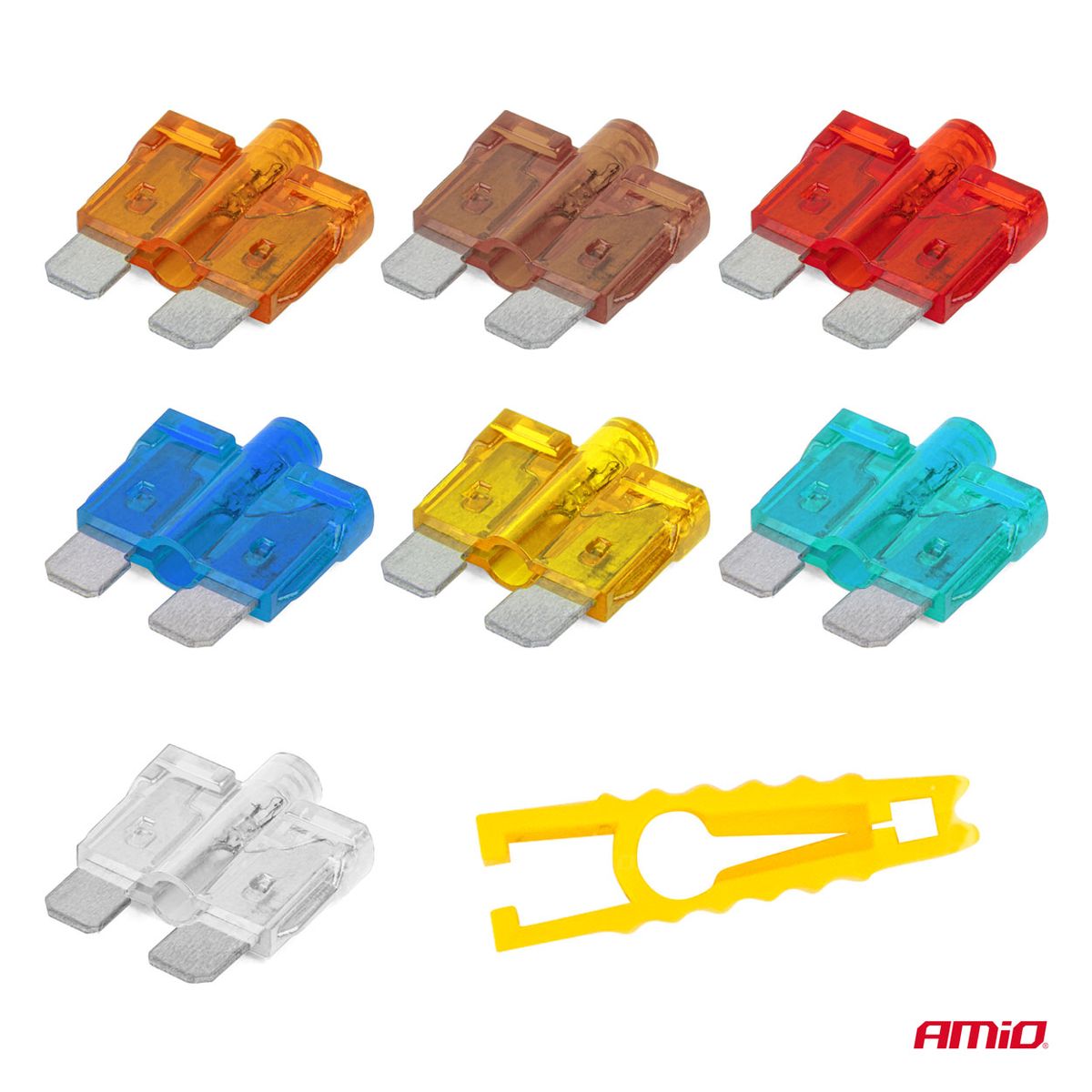 FUSIBLES STANDARDS LED 10PCS AMIO