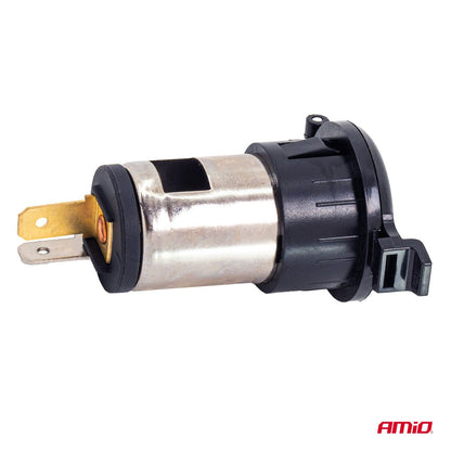 PRISE ALLUME-CIGARE AVEC COUVERCLE 250W 12/24V AMIO
