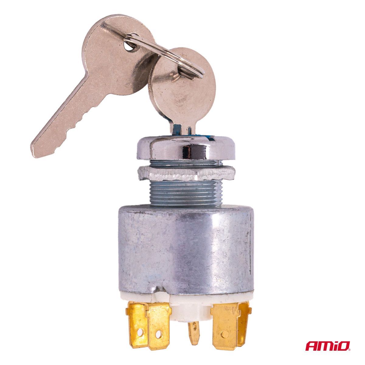 CONTACT D'ALLUMAGE UNIVERSEL 12V AVEC DEUX CLEFS AMIO